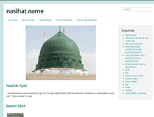 Tablet Screenshot of nasihat.name